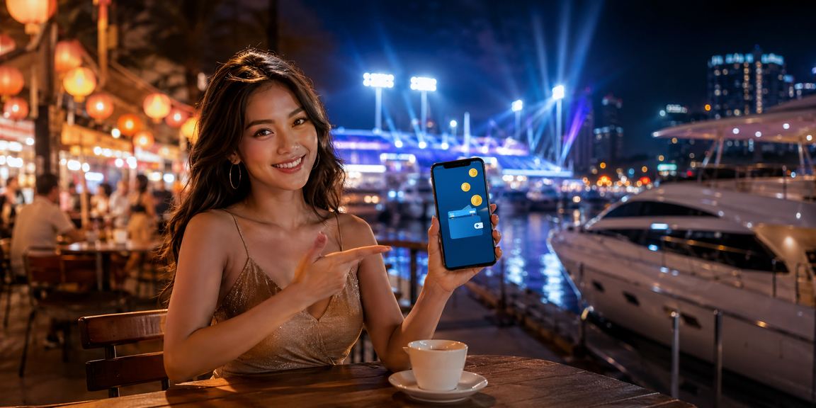 Pengguna di Kuala Lumpur membuat deposit untuk permainan popular 3d66 menggunakan aplikasi perbankan